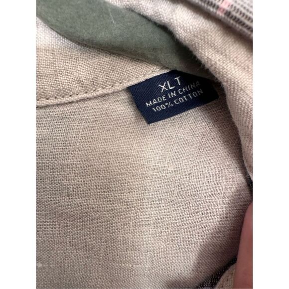 Tommy Bahama Mens XLT Coastline Corduroy Plaid Long Sleeve Button Down Shirt - Picture 5 of 8